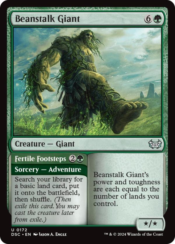 Beanstalk Giant [Duskmourn: House of Horror Commander] For Discount