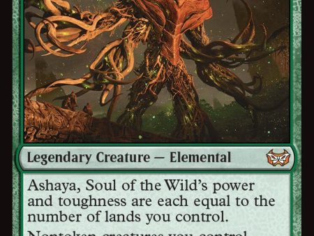 Ashaya, Soul of the Wild [Duskmourn: House of Horror Commander] Online now