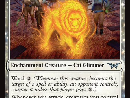 Lionheart Glimmer [Duskmourn: House of Horror] Cheap