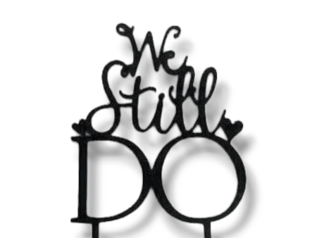 Acrylic topper (Black)  we still do  Supply