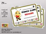 Punch cards: Bees Supply