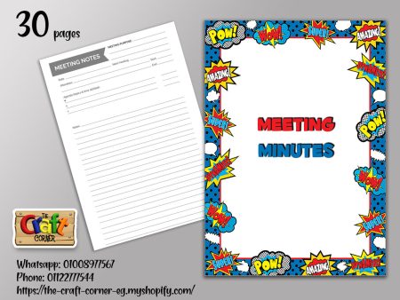 Superheroes meeting minutes For Discount