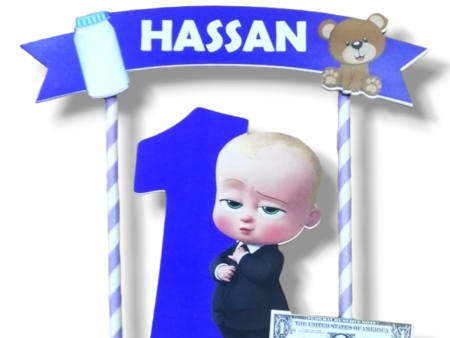 Cardboard topper (thin)  Boss baby  Hot on Sale