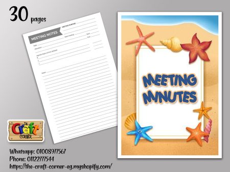 Seashells meeting minutes on Sale