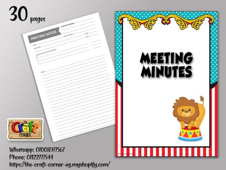 Circus meeting minutes For Sale