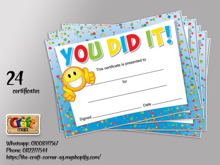 You did it! on Sale