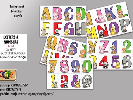 Letters & Numbers For Cheap