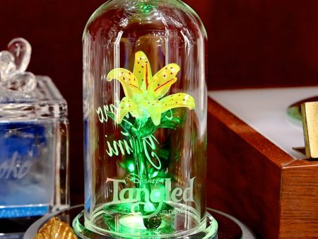 TDR - Rapunzel Magical Flower Glass Good  Souvenir Online Sale