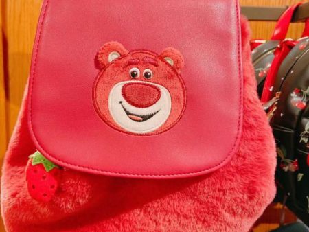 SHDL - Lotso Fluffy Backpack on Sale