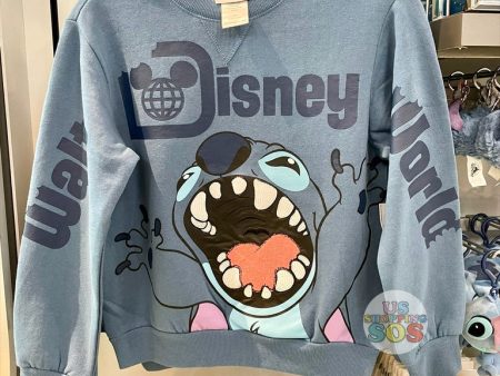 WDW -  Walt Disney World  Roar Stitch Pullover (Youth) Fashion