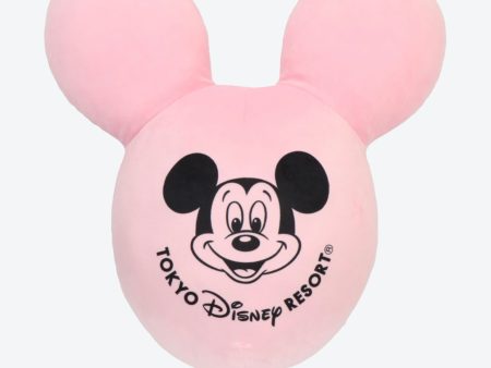 TDR - Mickey Magical Balloon Shaped Cushion (Color: Pink) For Cheap