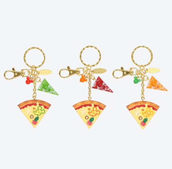 TDR - Mickey Mouse Pizza Keychains Set Online now