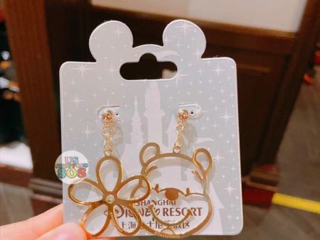 SHDL - Winnie the Pooh & Flower Earrings Set For Sale