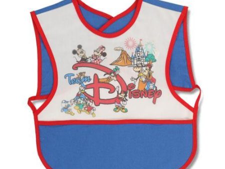 TDR - Team Disney - Mickey & Friends Baby Feeding Bib For Sale