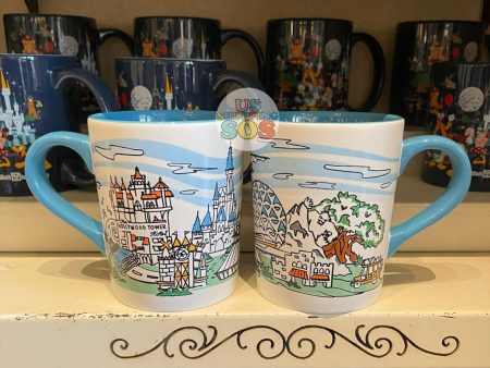 WDW - Walt Disney World Attractions Graphic Mug For Cheap