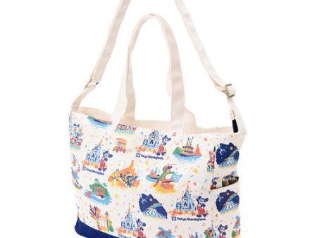 TDR - Tokyo Disney Resort  Make Your Favorite   Mickey Mouse x  Tote Bag with Long Strap Online now