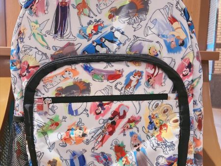 SHDL - Disney Ink & Paint Collection - All Over Painted Backpack Fashion