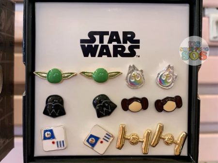 DLR - Disney Parks Jewelry in Box - Star War Earrings Set of 6 Online