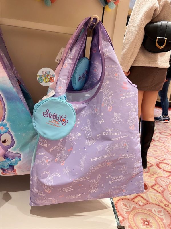 HKDL - Duffy & Friends - StellaLou Foldable Eco Shopping Bag on Sale