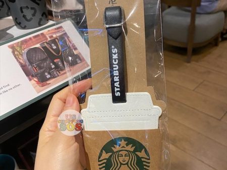 Hong Kong Starbucks - Die Cut Shaped Luggage Tag Online