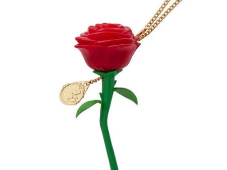 TDR - Beauty and the Beast Magical Story Collection - Light Up Rose Keychain with Music Discount