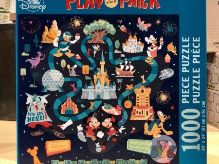 WDW - Walt Disney World Play in the Park 1000-Piece Puzzle For Discount