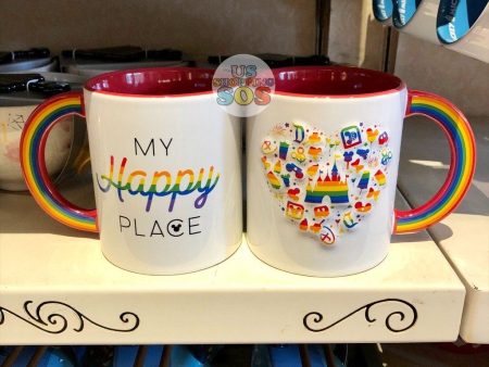 WDW - My Happy Place Rainbow Mug For Discount