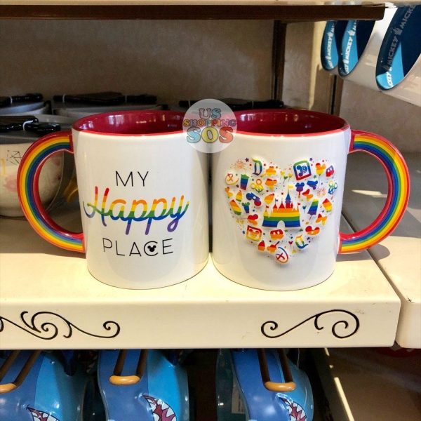 WDW - My Happy Place Rainbow Mug For Discount