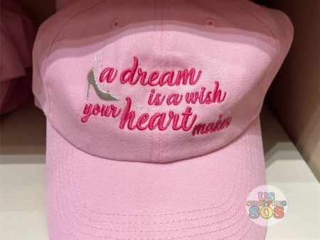 DLR - Cinderella “A Dream is a Wish Your Heart Makes” Baseball Cap (Adult) Online now