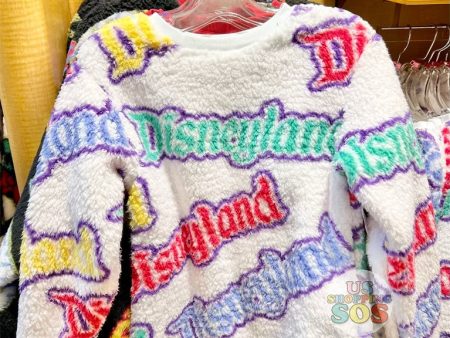 DLR - Fluffy Sherpa Pullover (Adult) - Disneyland (White) Supply