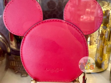 WDW - Coach Mickey Icon Coin Case (Red) For Discount