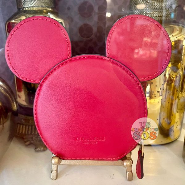 WDW - Coach Mickey Icon Coin Case (Red) For Discount