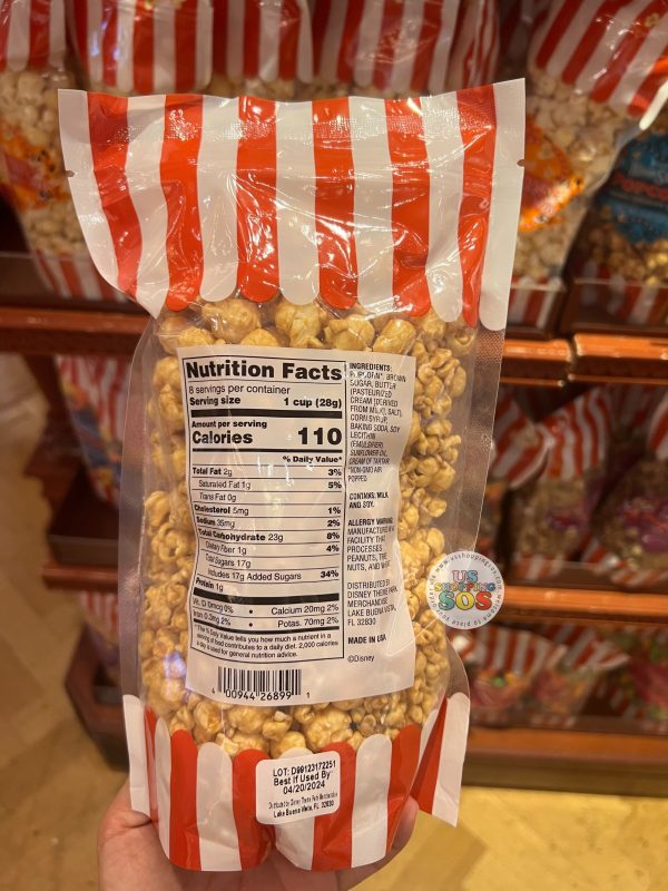 DLR - Disney Main Street Popcorn - Caramel Discount