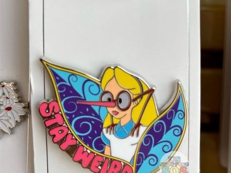 DLR - Alice in Wonderland Pin - Alice Stay Weird Discount