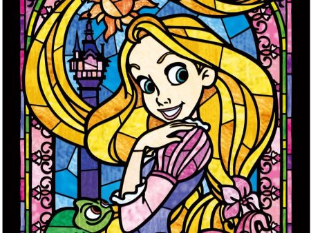 Japan Tenyo - Disney Puzzle - 266 Pieces Tight Series Stained Art - Stained Glass x Rapunzel Sale