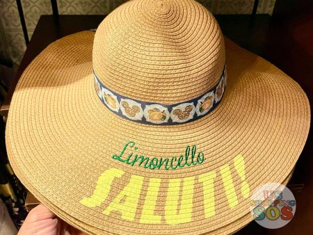 WDW - Epcot World Showcase Italy - Limoncello Straw Hat Hot on Sale