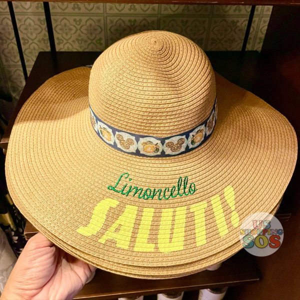 WDW - Epcot World Showcase Italy - Limoncello Straw Hat Hot on Sale