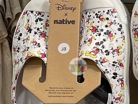 DLR - Native All-Over-Print Mickey Mouse Shoes (Youth) For Sale