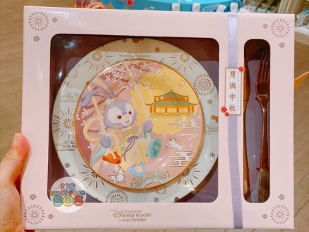 SHDL - StellaLou Mid Autumn Festival 🌙 2 Plates, 1 Fork & 1 Knife Box Set Online