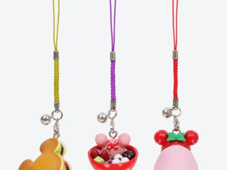 TDR - Mickey & Friends Desserts Phone Straps Set Sale