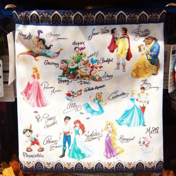 TDR - Various Disney Characters Drawstring Bag Sale