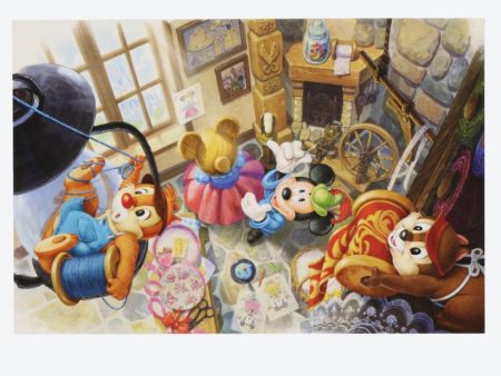 TDR - Post Card x Mickey Mouse, Chip & Dale For Cheap