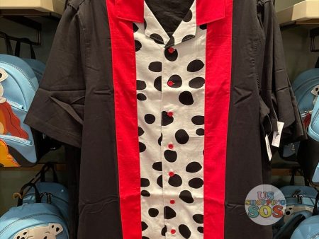 DLR WDW - The Dress Shop 101 Dalmatians Pongo’s Pin Bowling Shirt (Adult) Hot on Sale