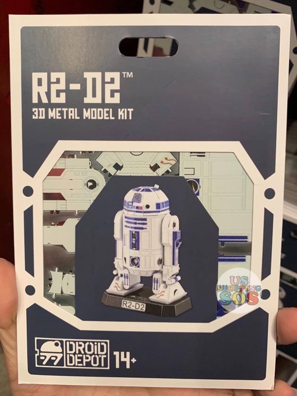 DLR - Star Wars Galaxy’s Edge Droid Depot 3D Metal Model Kit - R2-D2 on Sale