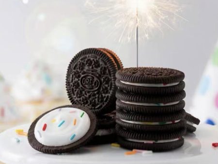 China Exclusive - Oreo Chocolate Sandwich Birthday Cake Flavor 194g For Discount