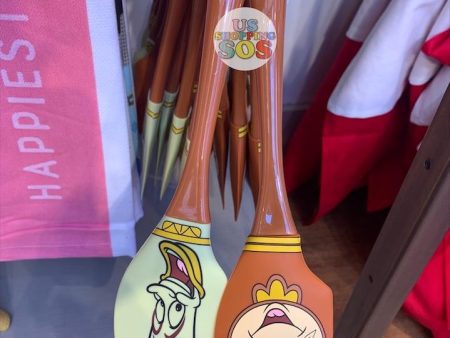 DLR - Disney Kitchen Spatula Set of 2 - Cogsworth and Lumiere Online Hot Sale