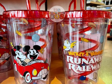 WDW - Mickey & Minnie Runaway Railway Sipper Tumbler Sale