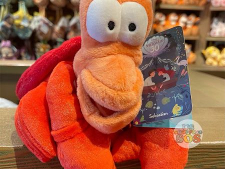 DLR - The Little Mermaid 30th Anniversary Plush Toy - Sebastian For Discount