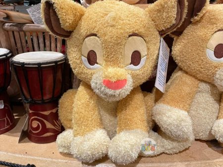 DLR WDW - Endless Relaxation Weighted Plush Toy - Simba Discount