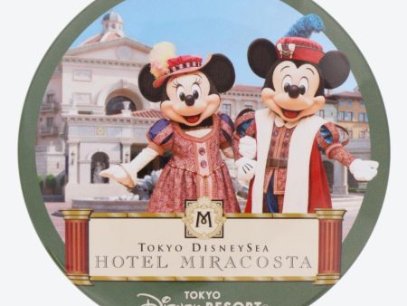 TDR - Tokyo DisneySea Hotel MiraCosta Mickey & Minnie Mouse Button Badge Online now